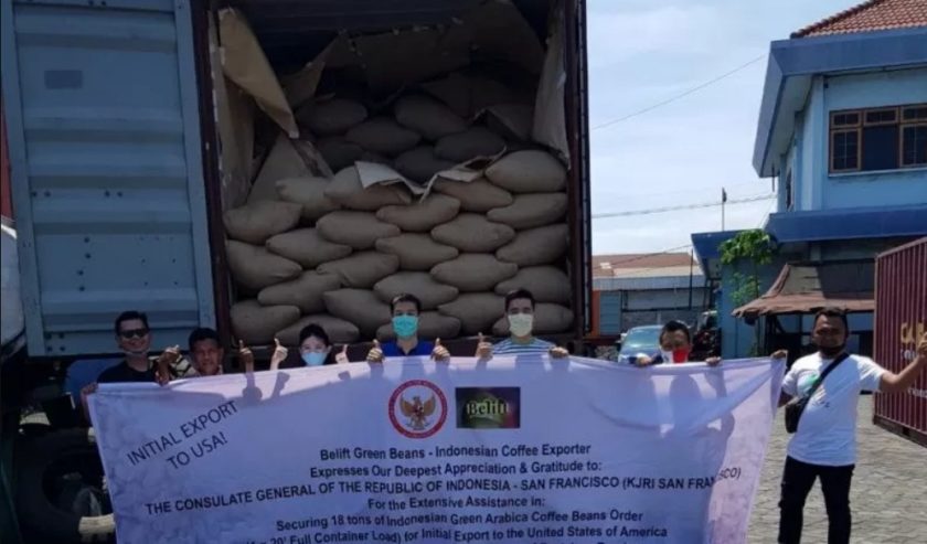 18 Ton Kopi Arabika Asal Jawa Timur Sukses Mendarat di San Fransico AS