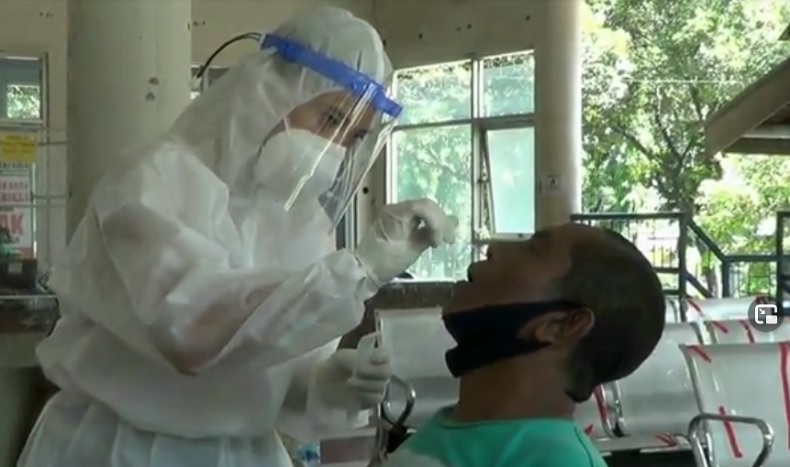 Layanan Rapid Tes Antigen Gratis Pelabuhan Tanjungwangi Banyuwangi Dipadati Sopir Angkutan