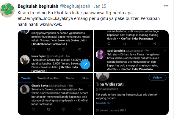 Khofifah Trending, Pemprov Jatim Bantah Pakai Buzzer