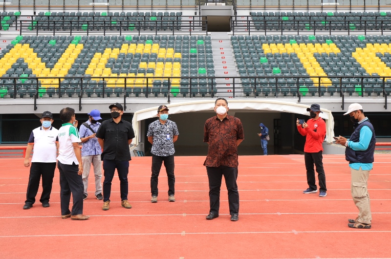 Plt Wali Kota Tinjau Tiga Lapangan Latihan GBT