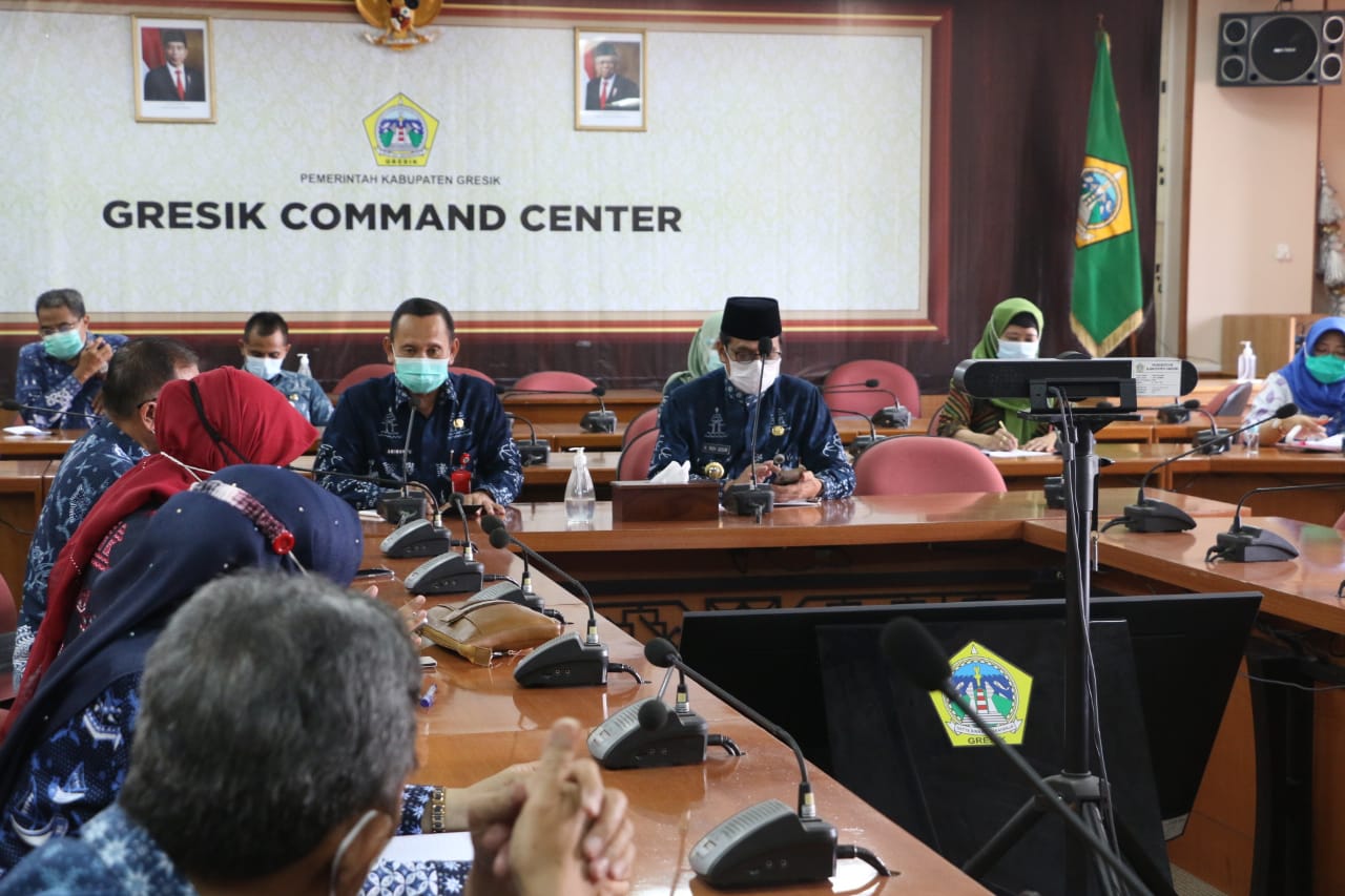 Hari Ini Tambah 18 Positif Covid-19, Pemkab Gresik Dukung PSBB