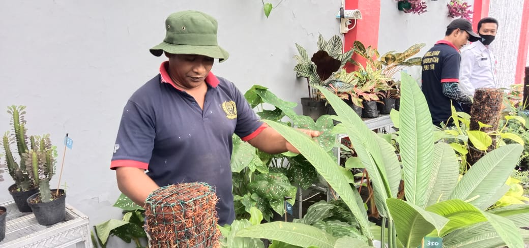 Lapas Jember Tak Lagi Seram, Banyak Tanaman Hias Karya Warga Binaan