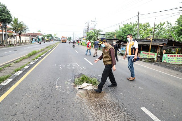 Jalanan Jombang Banyak Rusak, Pemprov Bakal Segera Perbaiki