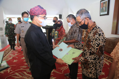 Kantor Pertanahan Banyuwangi Targetkan PTSL 64 Ribu Sertifikat