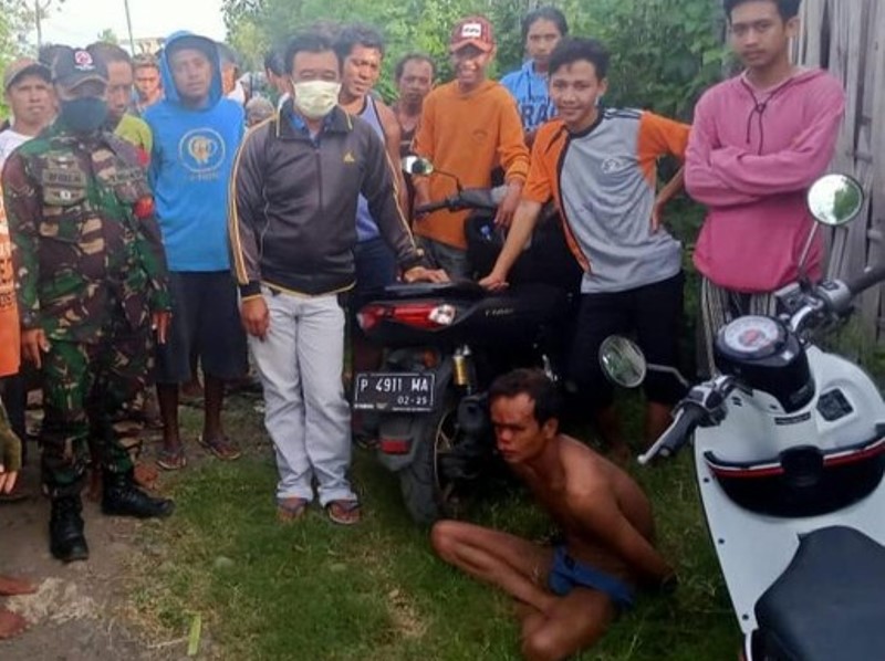 Embat Motor Penambang, Maling Ini Terima Hadiah Menarik