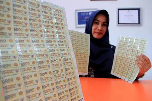 Materai 6000 Masih Bisa Dipakai Hingga Akhir 2021
