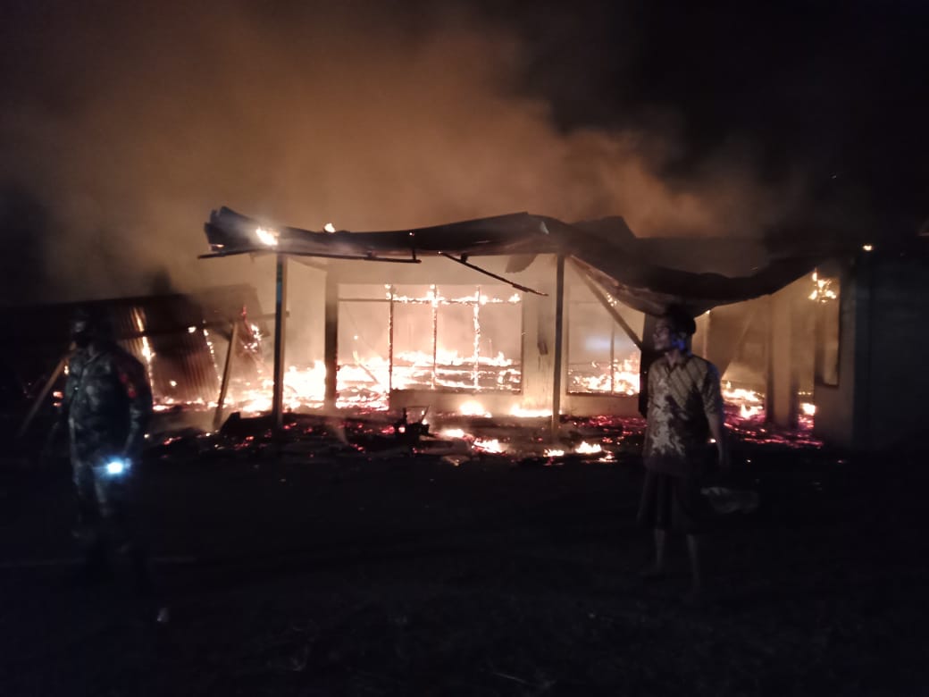 2 Rumah dan Kandang Sapi di Ngasem Bojonegoro Terbakar, Kerugian Capai Rp 638 Juta