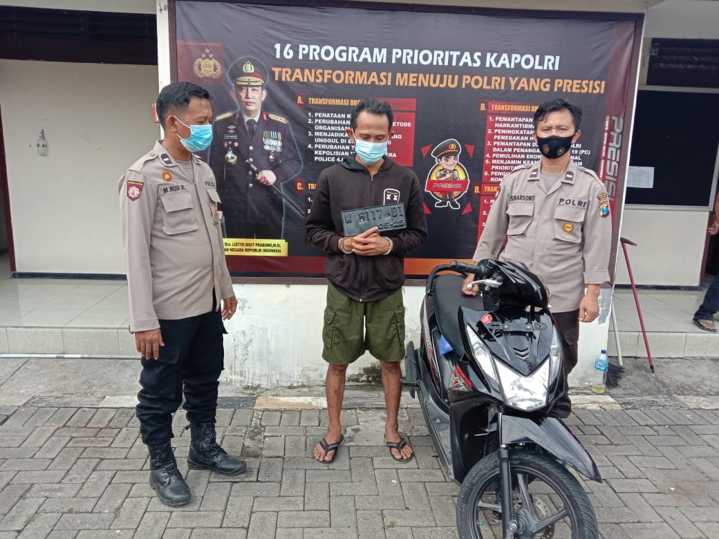 Nekat Curi Motor, Alasan Dua Pelaku Asal Perum KBD Hanya Karena Ini