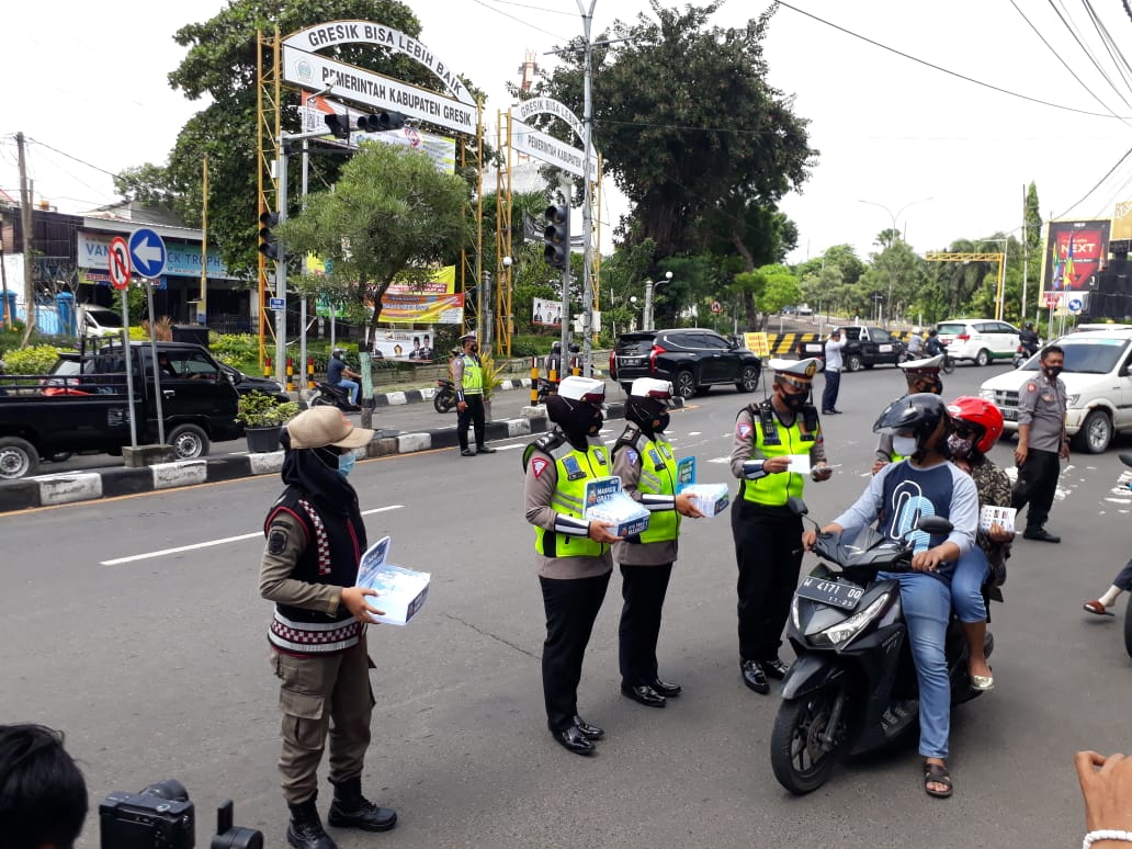 Operasi Yustisi PPKM Mikro Gresik, Petugas Tak Temukan Pelanggar