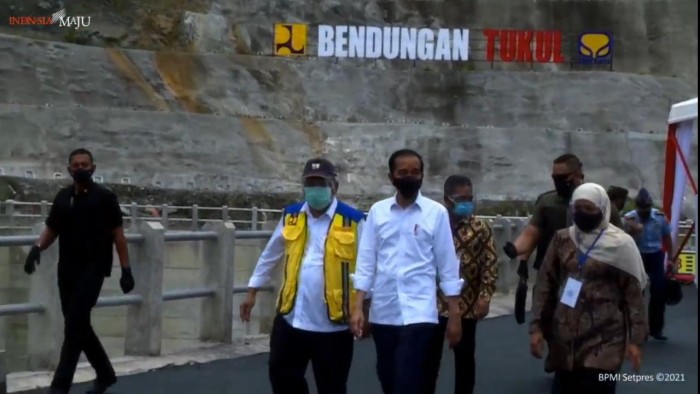 Presiden Jokowi Resmikan Bendungan Tukul Pacitan, Begini Harapannya