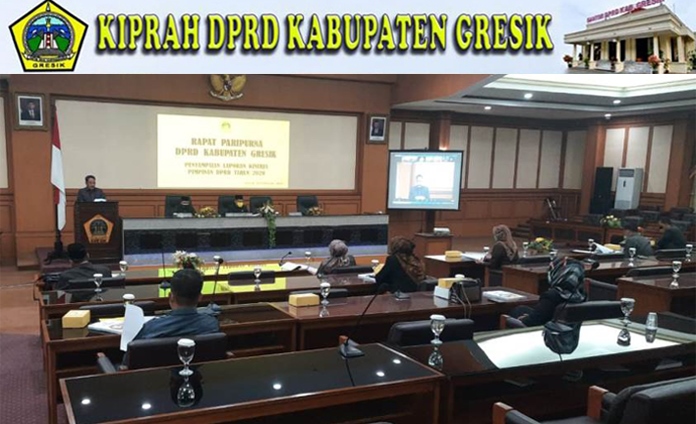DPRD Gresik Paparkan Capaian Kinerja Tahun 2020 Serta 7 Rekomendasi