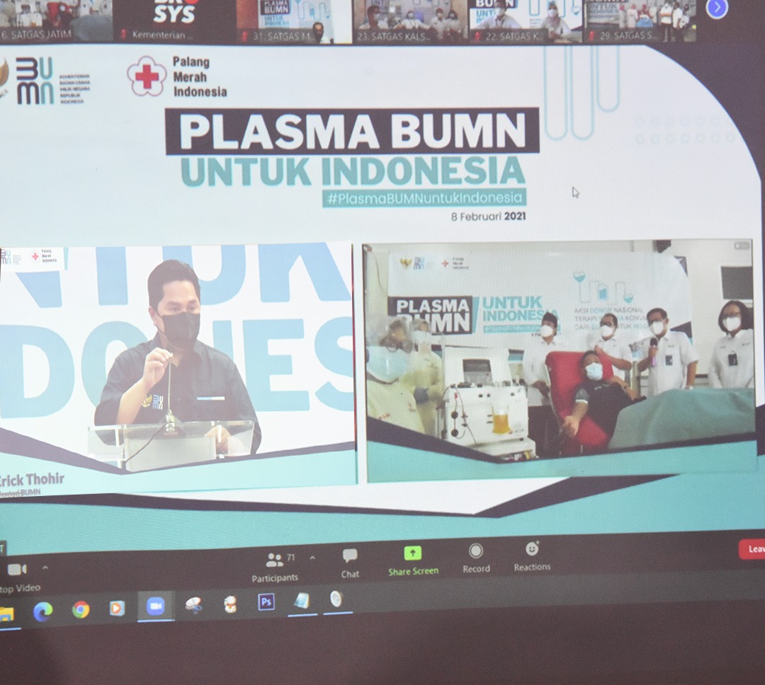 Dari BUMN untuk Indonesia, Petrokimia Gresik Fasilitasi Donor Plasma