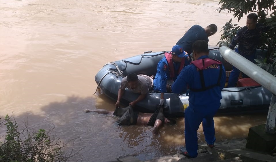 Pemotor Driyorejo Ditemukan Tak Bernyawa 3 Km dari Lokasi Tenggelam