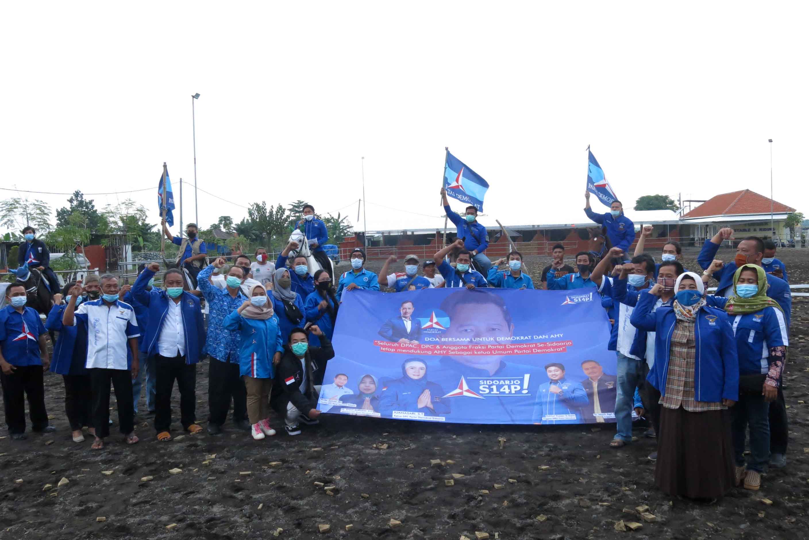 Konsolidasi Dukung AHY, Demokrat Sidoarjo: KLB Deli Serdang Abal-abal!