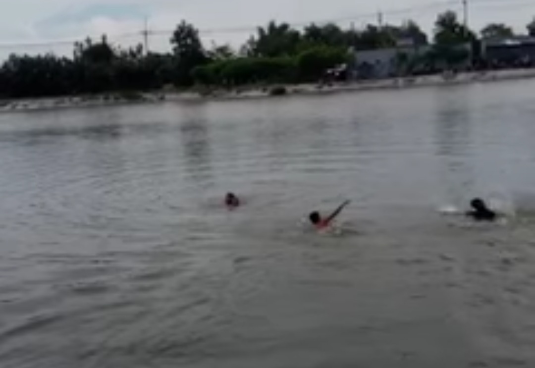 Iseng Loncat ke Waduk, Tak Kuat Berenang Akhirnya Pemuda Krian Sidoarjo Tenggelam