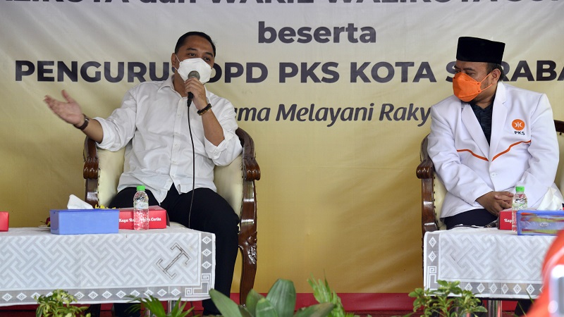 Wali Kota Eri Cahyadi Terus Ajak Berkolaborasi Sukseskan Program Wong Cilik