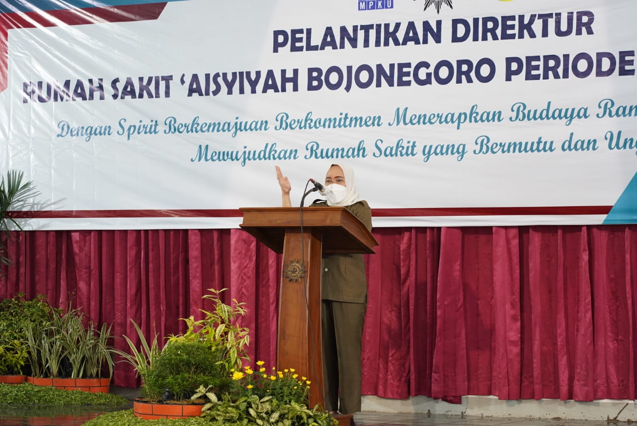 Hadiri Pelantikan Direktur RS 'Aisyiyah Bojonegoro, Bupati Harapkan Sinergitas dan Konsolidasi Terus Terjaga