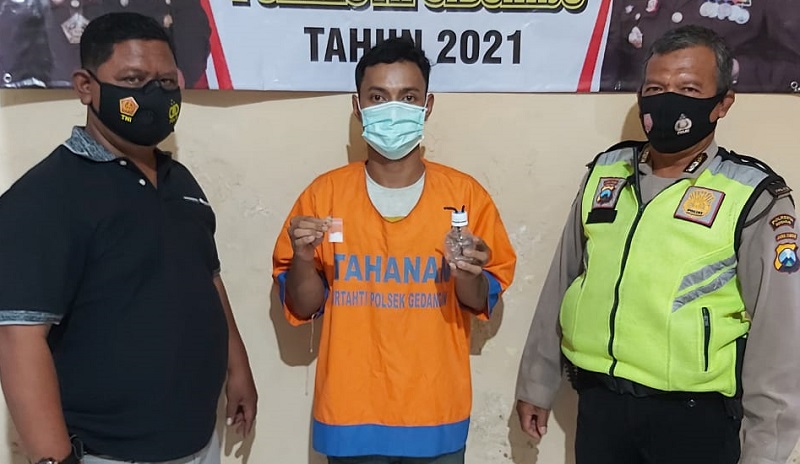 Pengedar Sabu Asal Kelurahan Kedungrejo, Kecamatan Waru Diciduk Polisi