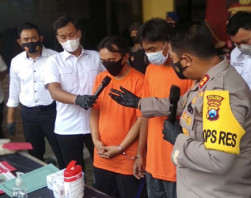 Sindikat Pengedar Obat Aborsi Dibongkar Polres Mojokerto