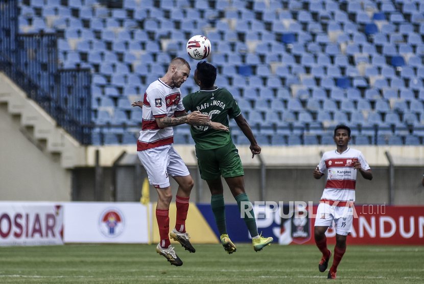 Awal Yang Bagus, Madura United Tundukan PSS Sleman 2 : 1 di Piala Menpora