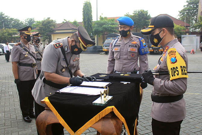 Empat Kapolsek di Jajaran Polres Pasuruan Diganti