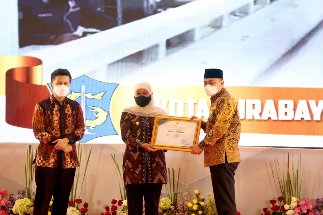 Terbaik Soal Pembangunan se Jatim, Wali Kota Surabaya : Kerja Saya Saat Jadi Kepala Bapekko