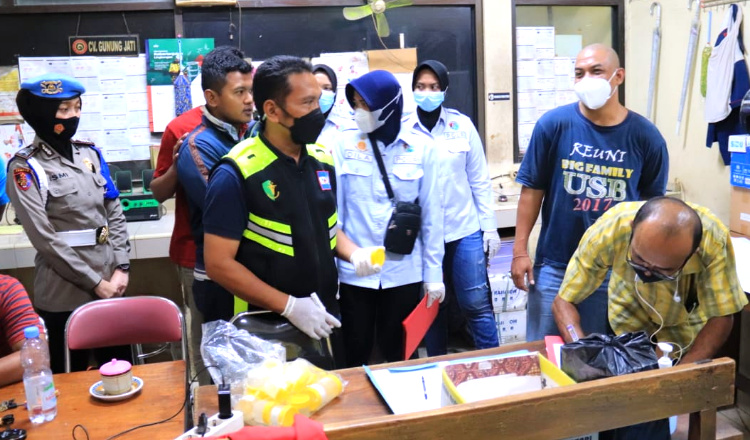 Razia BNNK Tuban, Empat Sopir Truk Semen Diketahui Positif Narkoba