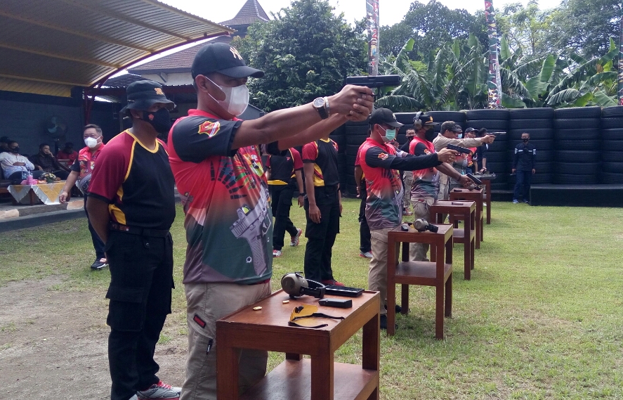 Lapangan Tembak Wira Satya Legawa Kompi 2 Yon B Pelopor Satbrimob Polda Jatim Diresmikan