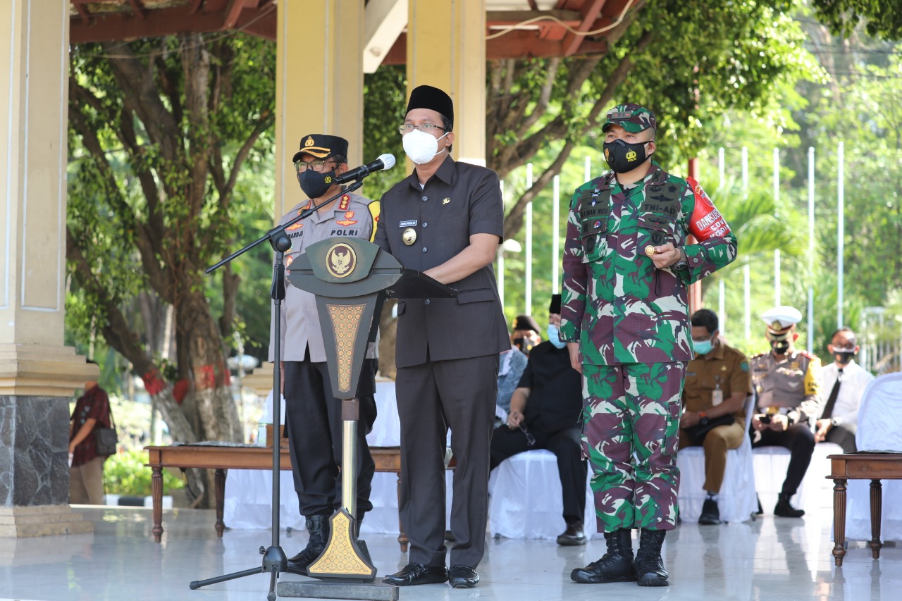Ingatkan Bahaya Covid-19, Bupati Gus Muhdlor : Lebaran Stay At Home