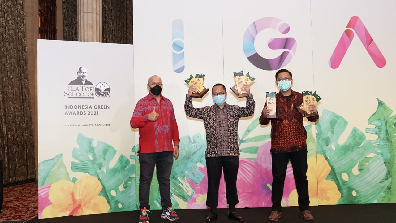 Petrokimia Gresik Borong 7 Penghargaan Indonesia Green Award 2021