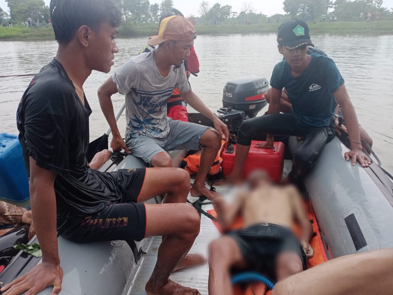 Asyik Mandi di Waduk Kakek di Balongpanggang Tenggelam 