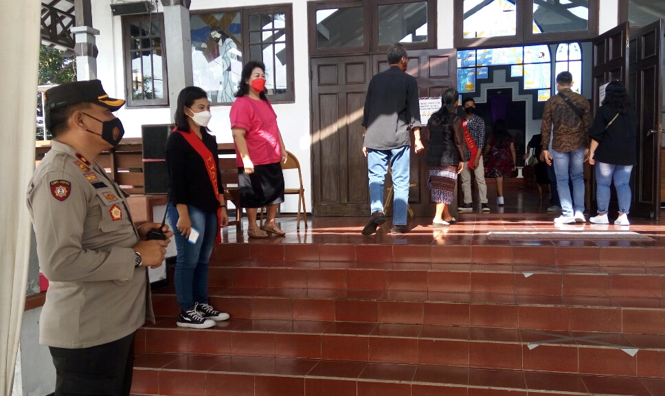 Jumat Agung di Sidoarjo Dijaga Ketat Aparat Gabungan