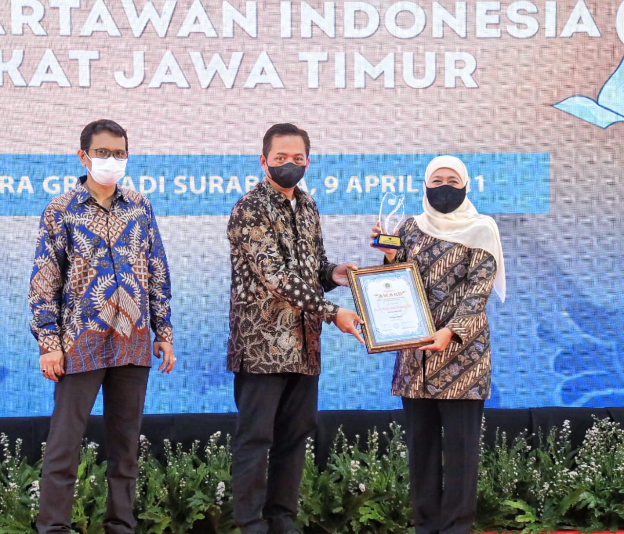 Khofifah Ajak Media Aktif Mereduksi Hoax dan Ujaran Kebencian