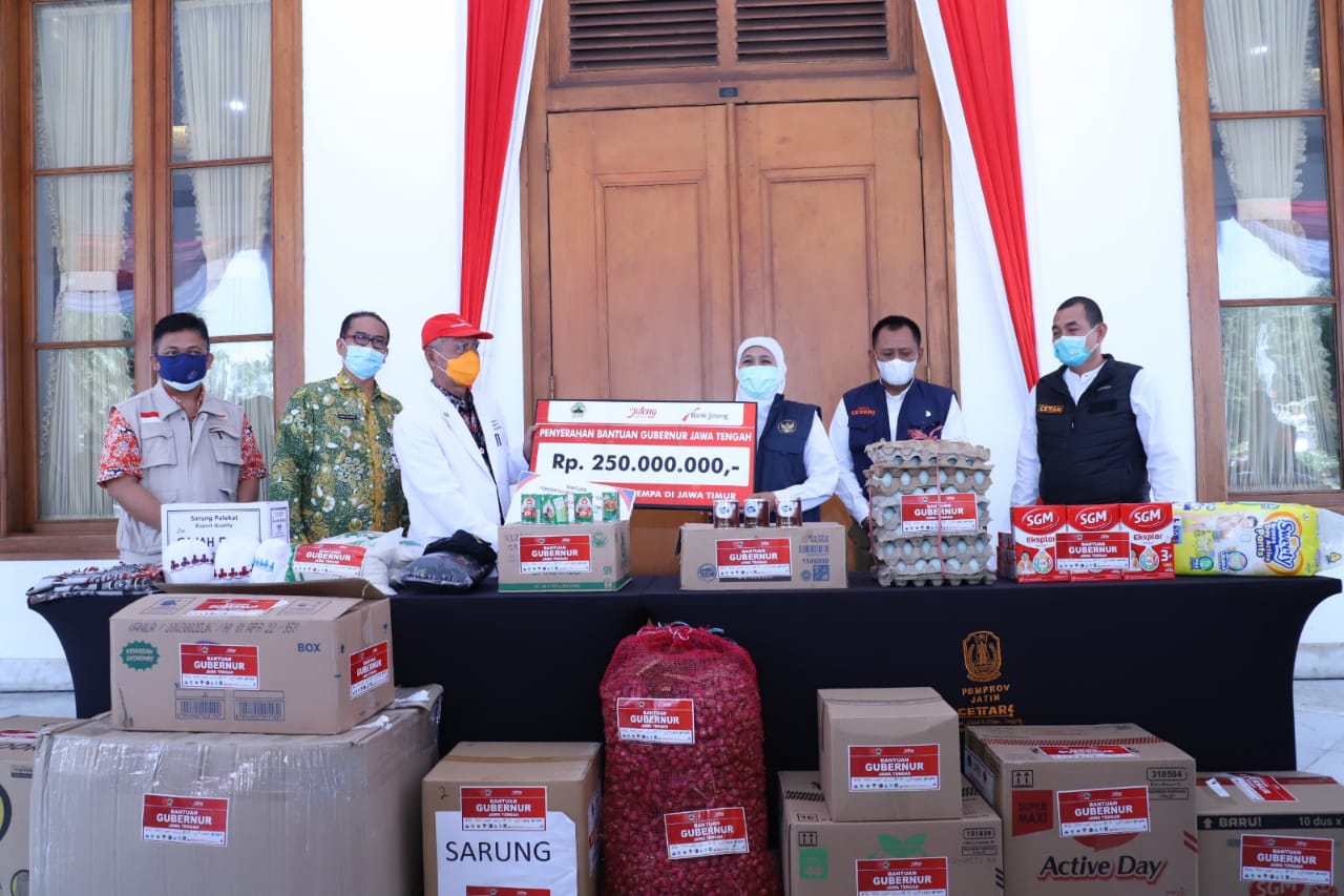 Pemprov Jatim Dapat Bantuan dari Ganjar Pranowo