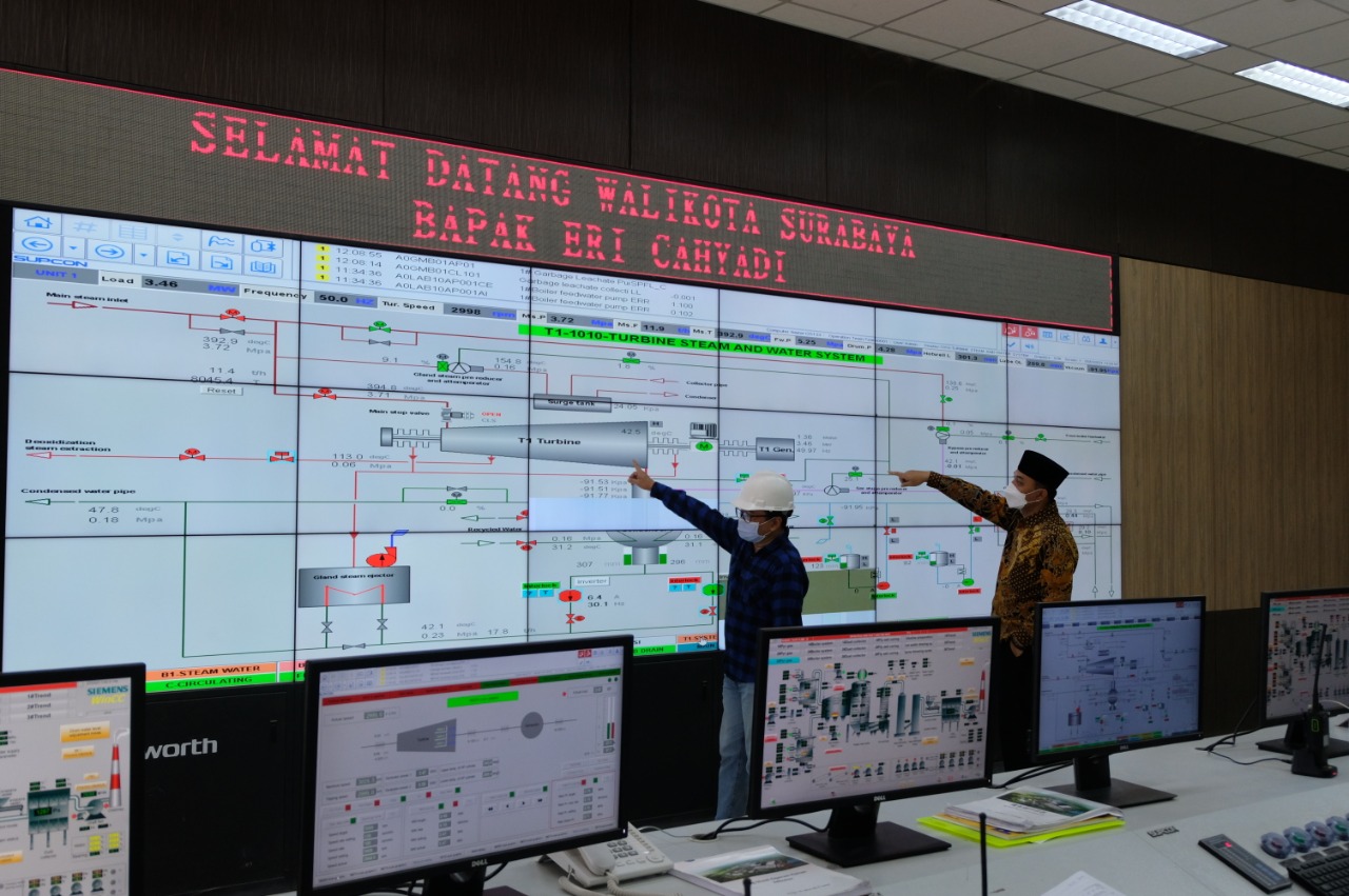 Jelang Diresmikan Presiden, Wali Kota Eri Cahyadi Tinjau Kesiapan PSEL Benowo