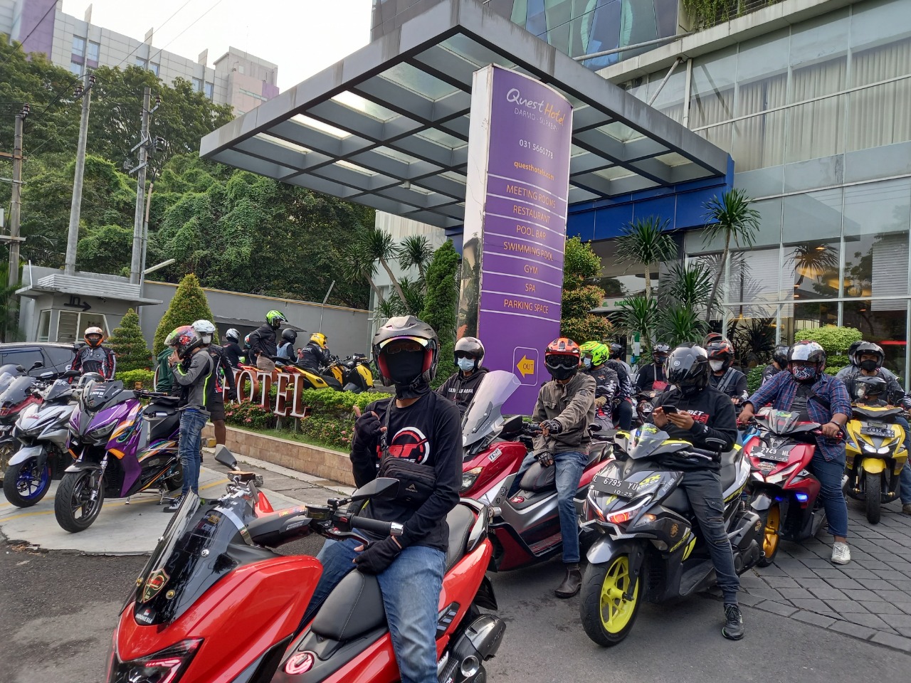 Sambut Ultah ke 7, Quest Hotel Darmo Surabaya Gelar Sunmori Bersama Maxi Community