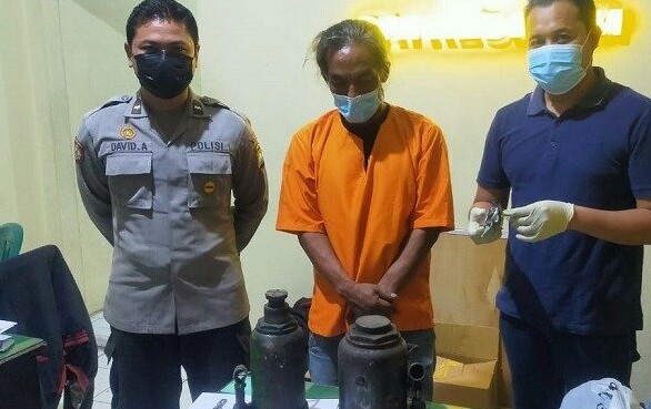 Sopir Truk Curi Dongkrak di Gresik, Hasilnya untuk 'Nyawer' Penjaga Warung