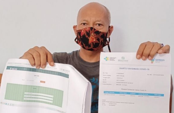 Hendak Vaksin, NIK Warga Kediri Ditemukan Ganda dengan Nama Orang Lain