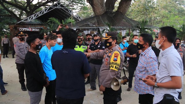 Gelar Kopdar di Masa Pandemi, Komunitas Pemuda di Tuban Dibubarkan Polisi