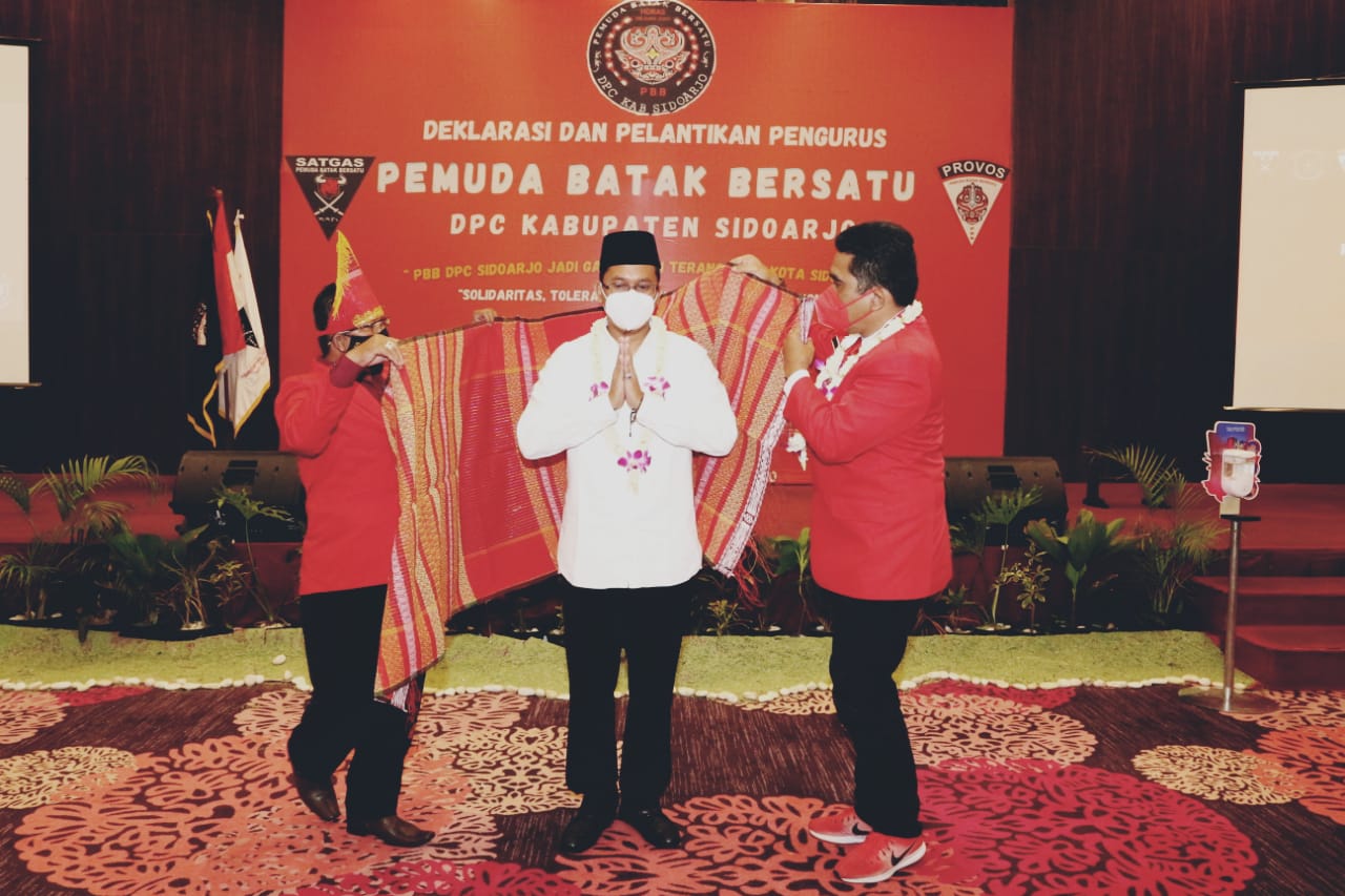 Hadiri Pelantikan Pemuda Batak, Gus Muhdlor Tegaskan Dirinya Milik Semua Golongan