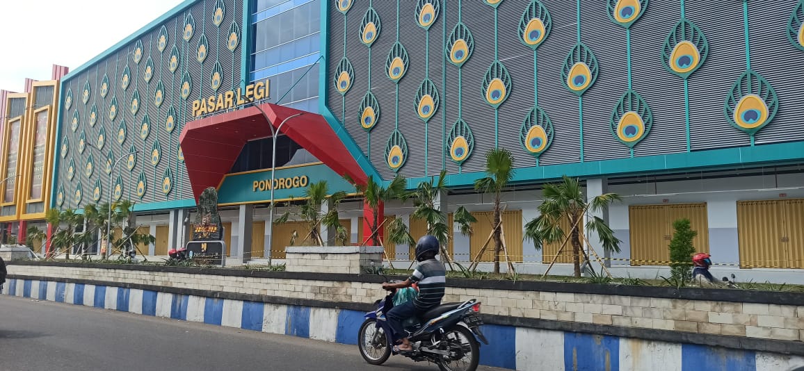 Masih Terkendala, Rencana Boyongan Pedagang ke Bangunan Baru Pasar Legi Ponorogo Batal