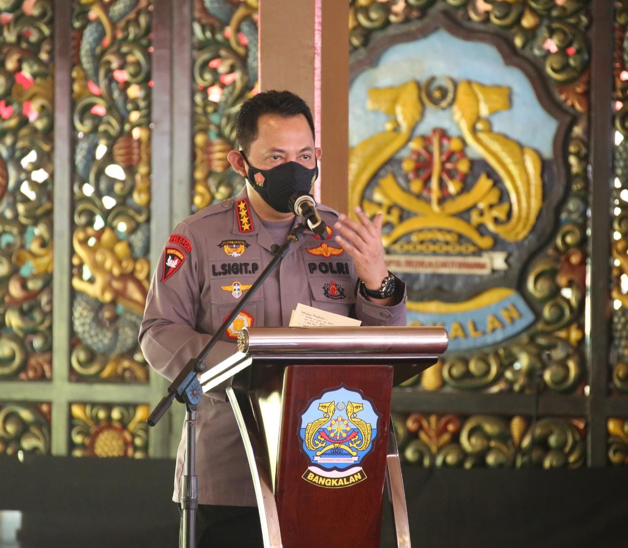 Edukasi Masyarakat Soal Covid-19, Panglima TNI dan Kapolri Rangkul Tokoh Agama di Bangkalan