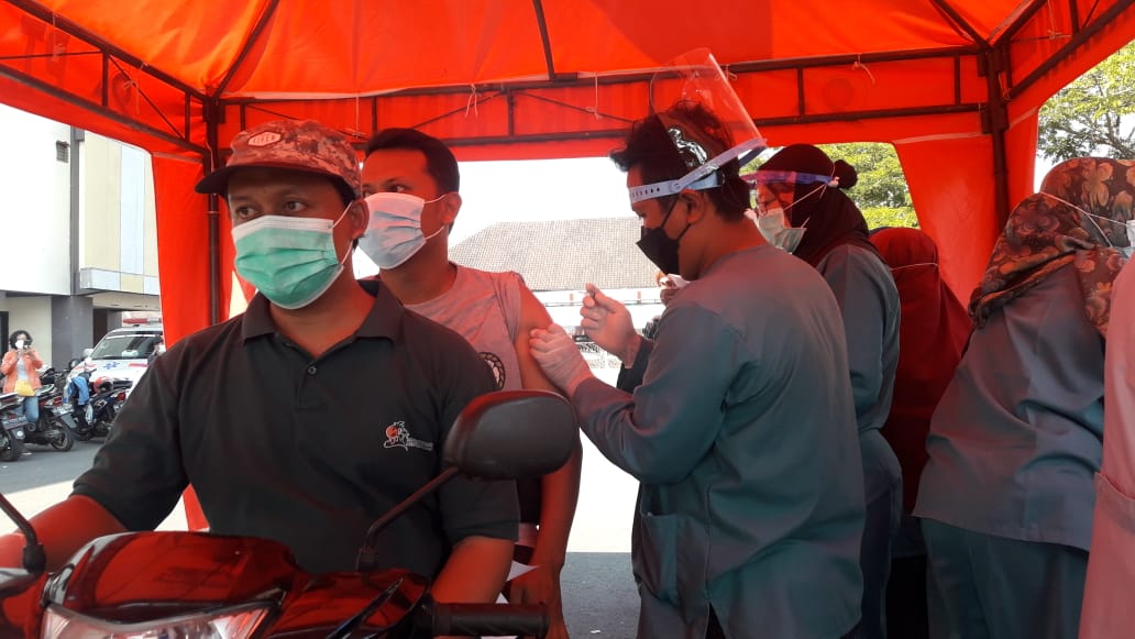 Masyarakat Umum Dominasi Vaksinasi Pra Lansia di Tulungagung