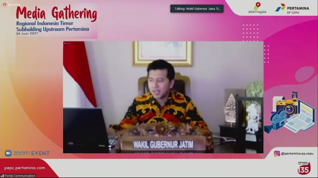 Wagub Jatim Ajak Pelaku Industri Migas Dorong Peningkatan UMKM di Era Digital