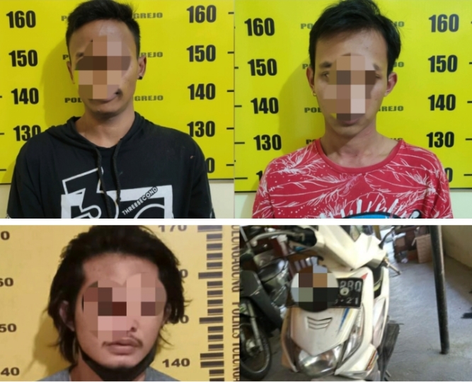 Main-main dengan Pil Dobel L, 3 Pemuda Tulungagung Akhirnya Tidur Sel Tahanan
