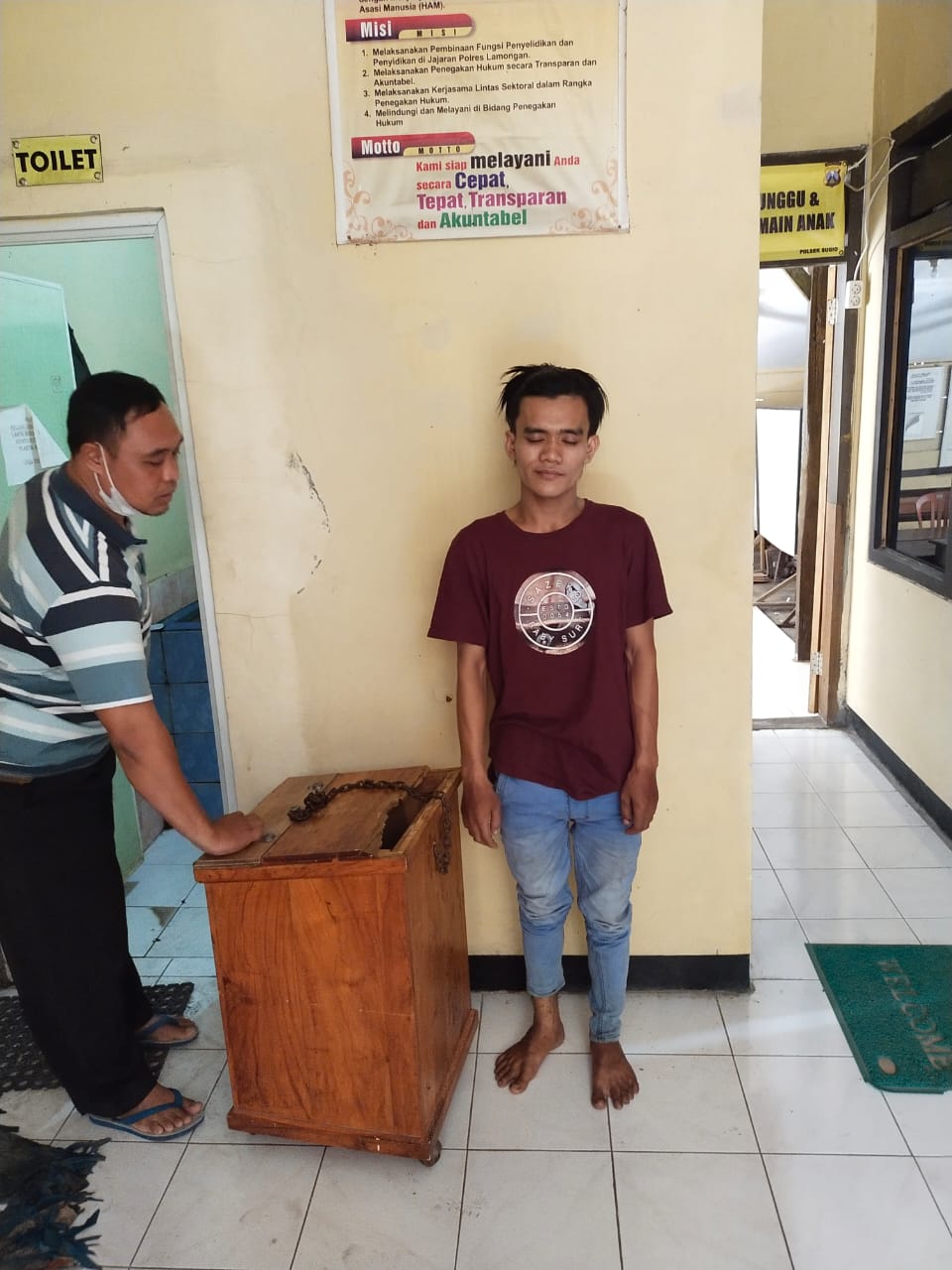 Hebat Benar, Pemuda Ini Rusak 10 Masjid di Lamongan Lalu Bawa Kabur Kotak Amal