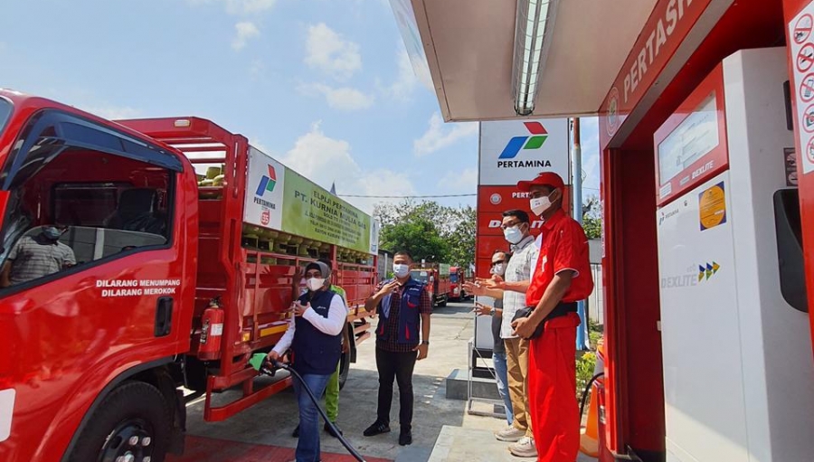 Pertamina Pertashop Dexlite Pertama Beroperasi di WIlayah Jawa Tengah