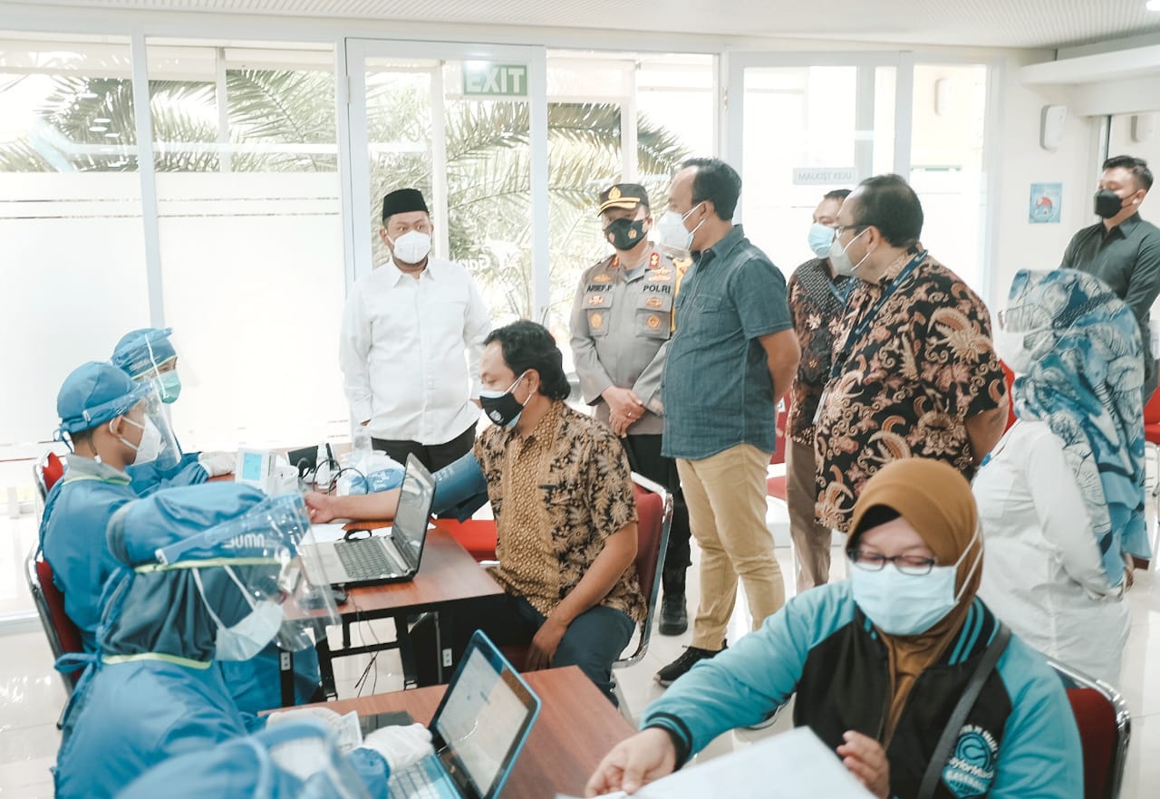 Bupati Dukung penggunaan Vaksinasi Gotong Royong Oleh Perusahaan   