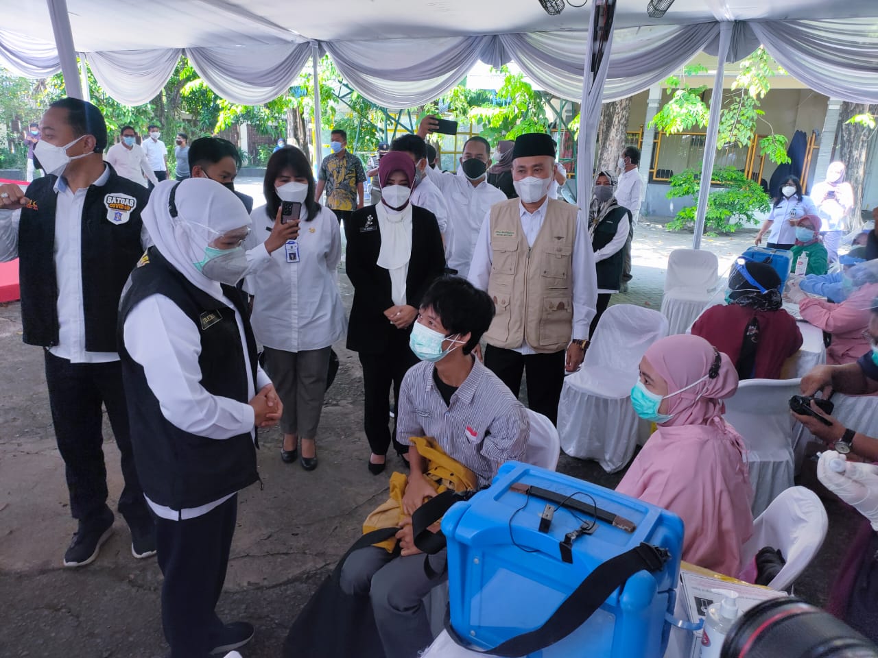 Stok Vaksin Menipis, Upaya Pemprov Jatim Kejar Target Herd Immunity Bisa Terkendala