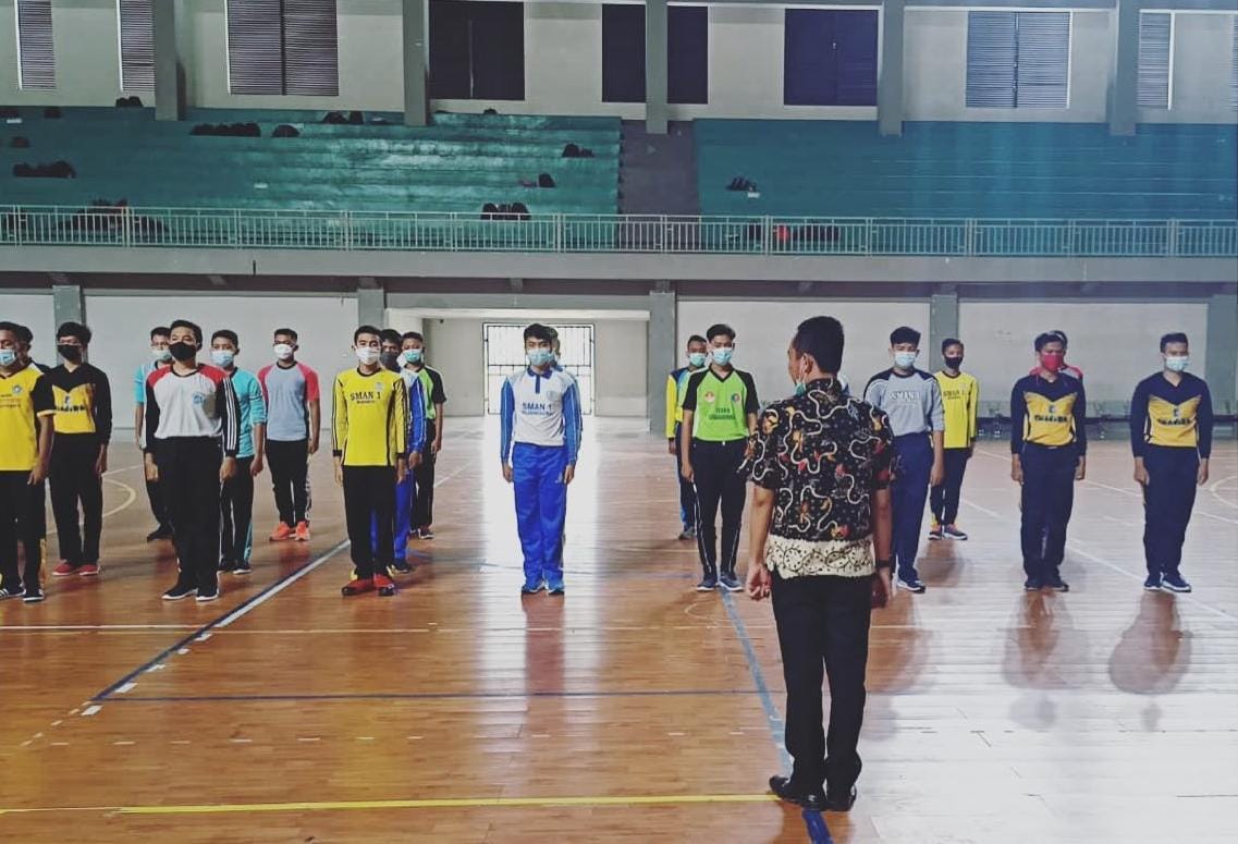 Paskibraka Bojonegoro Tampil dengan Formasi Lengkap Saat Upacara HUT RI ke-76